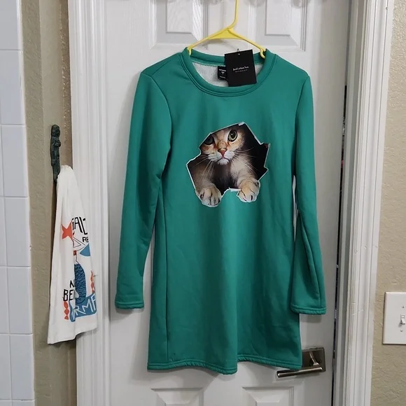 Just Fashion Now Dresses Just Fashion Now Cat Dress Poshmark